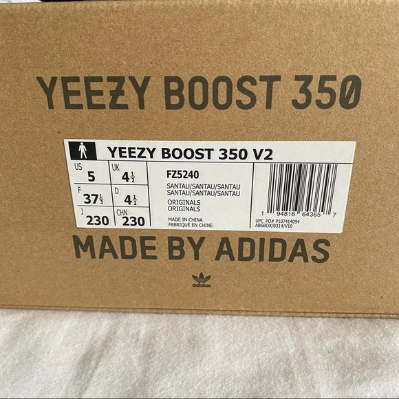 🆕 DS Yeezy Boost 350 V2 Sand Taupe - Picture 4 of 5